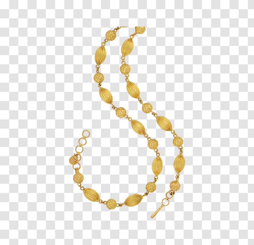 Amber Necklace Jewellery Chain Transparent PNG