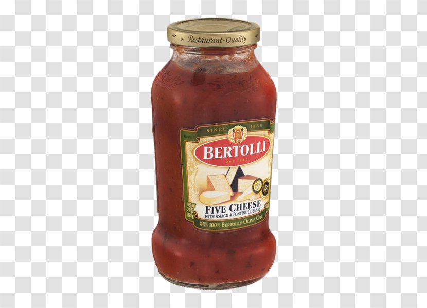 Bertolli Sweet Chili Sauce Marinara Pasta - Sundried Tomato - Fettuccine Alfredo Transparent PNG