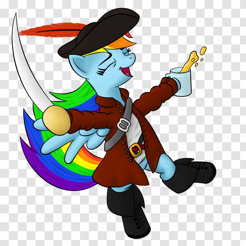 Rainbow Dash Twilight Sparkle Pony Piracy Equestria - Magic Mug Transparent PNG