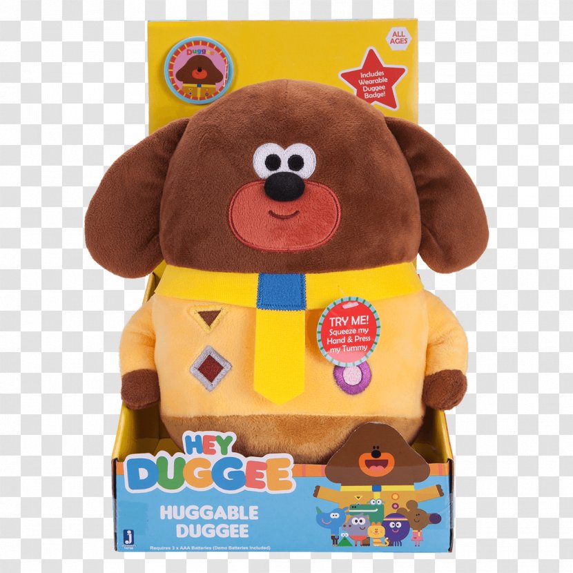 Plush Stuffed Animals & Cuddly Toys The Super Squirrel Badge Doll - Textile - Hey Duggee Transparent PNG