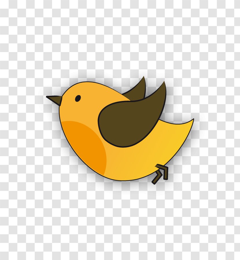 Yellow Bird Beak Green Blue - Vogel Transparent PNG