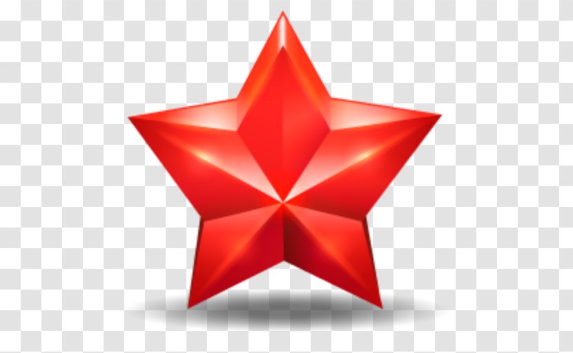 Red Star - Symmetry Transparent PNG