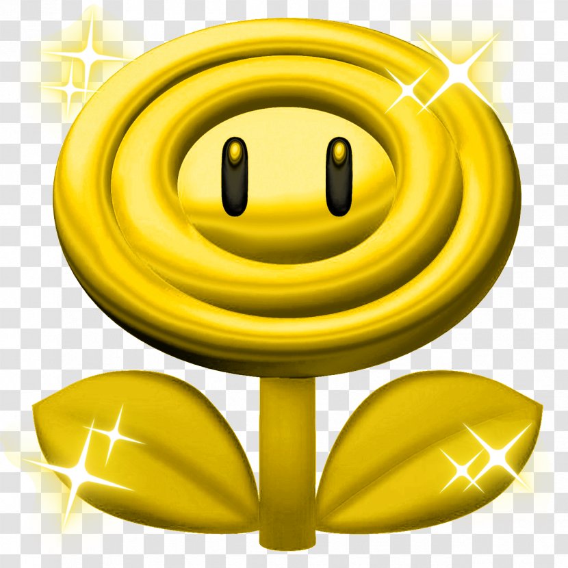 New Super Mario Bros. 2 3D World - Bros - Gold Flower Transparent PNG