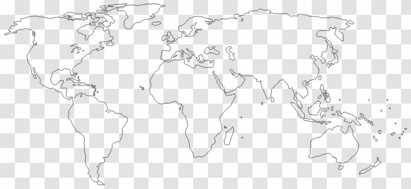 World Map Blank Globe - South East Asia Transparent PNG