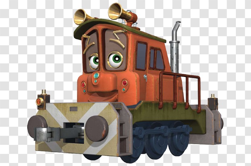 Old Puffer Pete Speedy McAllister Zephie Mtambo Frostini - Train - Chuggington Transparent PNG