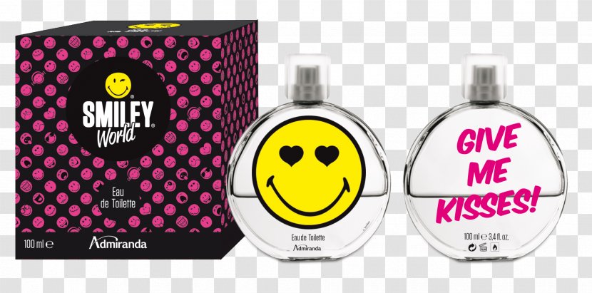 The Smiley Company Emoticon Perfume - Cosmetics - Advertising Transparent PNG