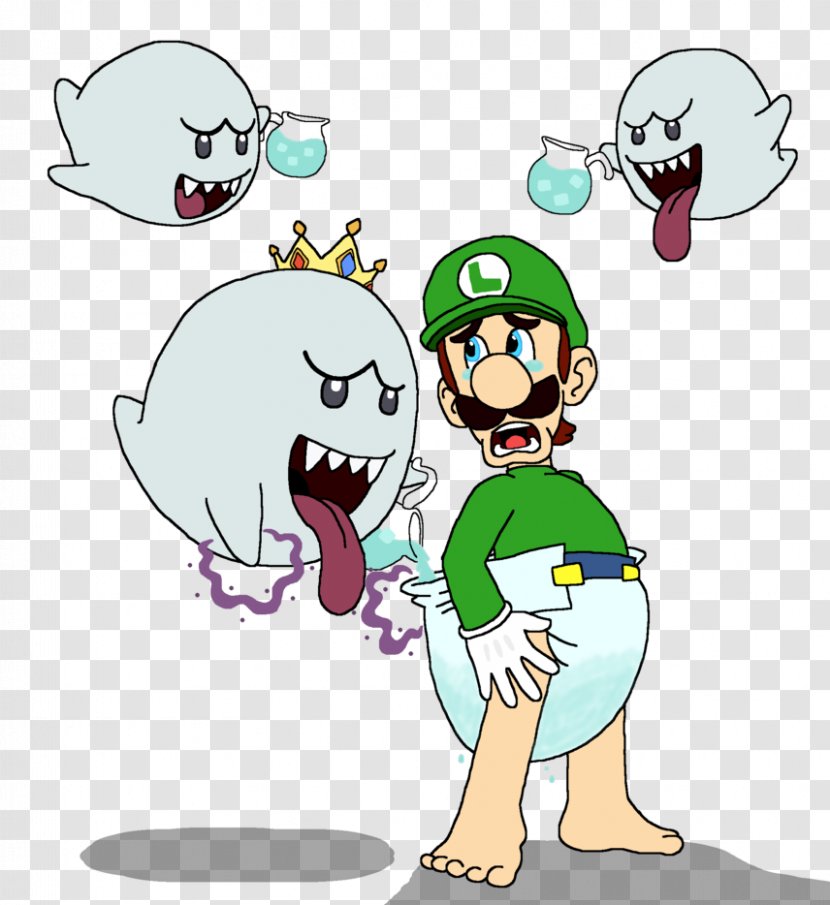 Mario & Luigi: Superstar Saga Diaper Bowser - Flower - Baby Diapers Transparent PNG