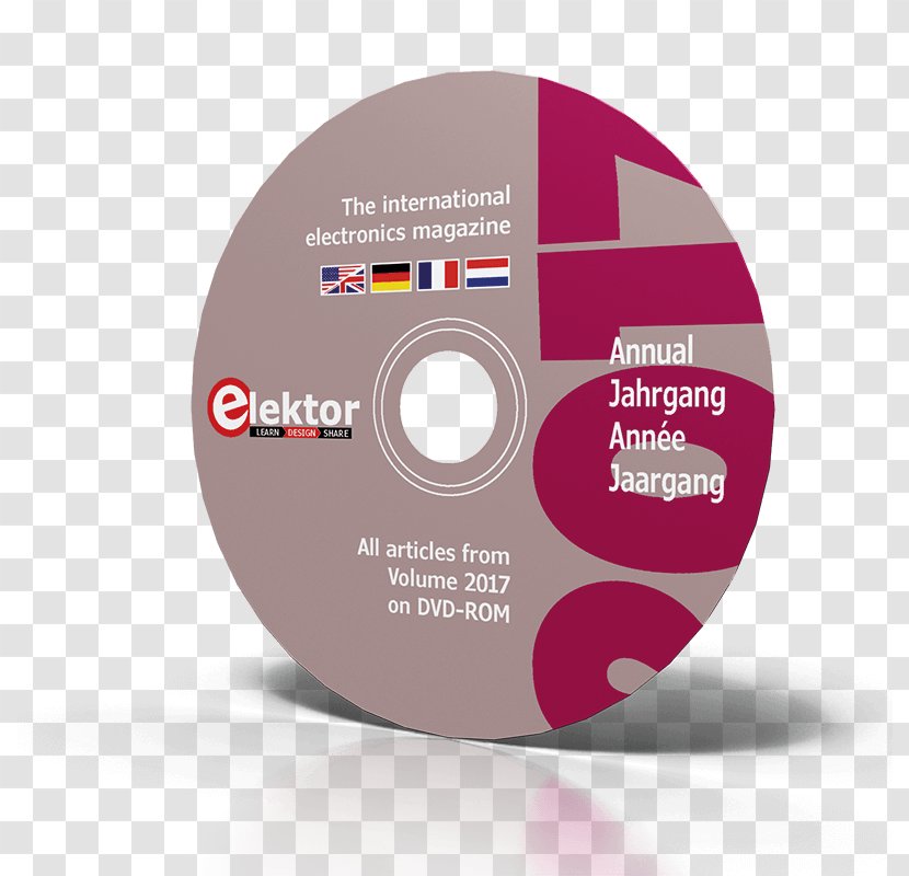 Compact Disc Elektor Electronics DVD Magazine - Data Storage Device - Dvd Transparent PNG