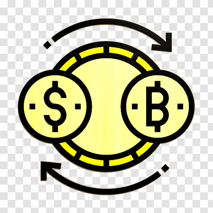 Financial Technology Icon Cryptocurrency Icon Trade Icon Transparent PNG