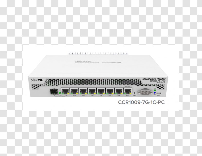 MikroTik Cloud Core Router CCR1009-7G-1C-PC - Multicore Processor - EN, Fast Gigabit EN CCR1036-12G-4S Router12-portGigabitComputer Transparent PNG