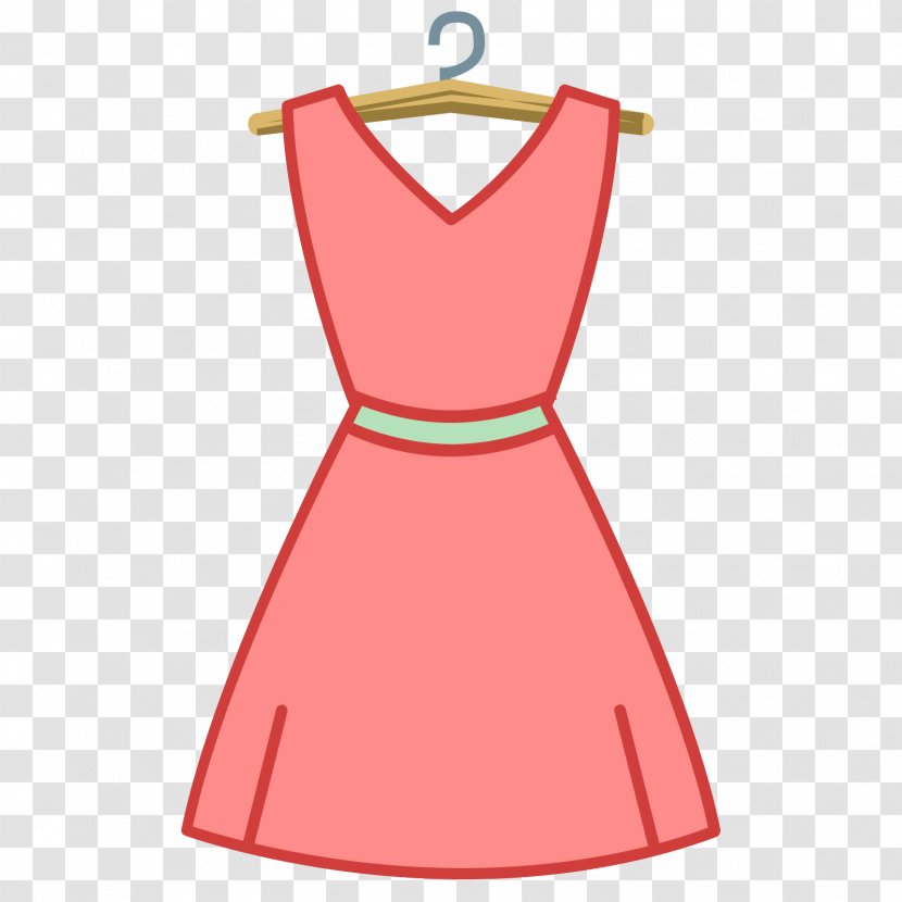 Dress - Red - Outerwear Transparent PNG