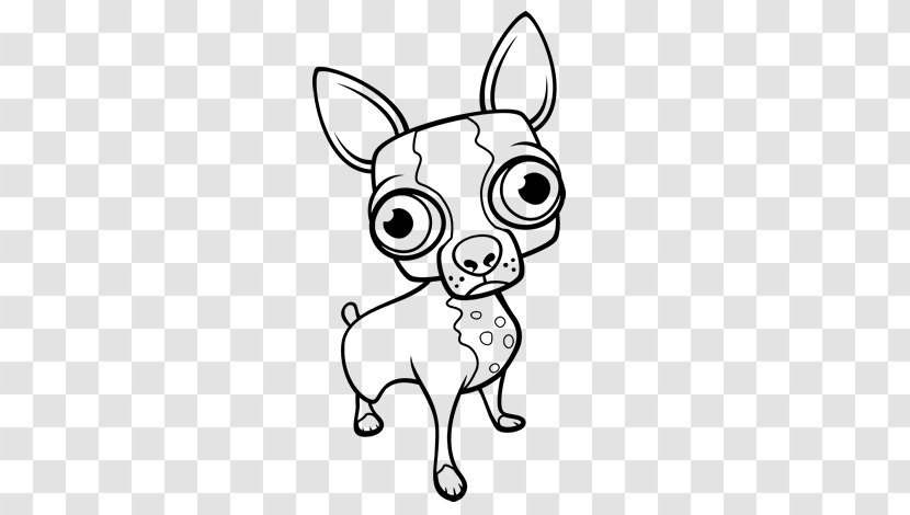 Chihuahua Dobermann Pug Coloring Book Drawing - Cartoon Transparent PNG