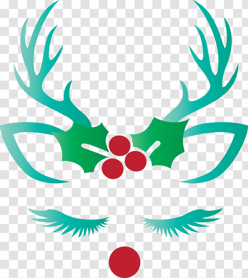 Reindeer Face Transparent PNG