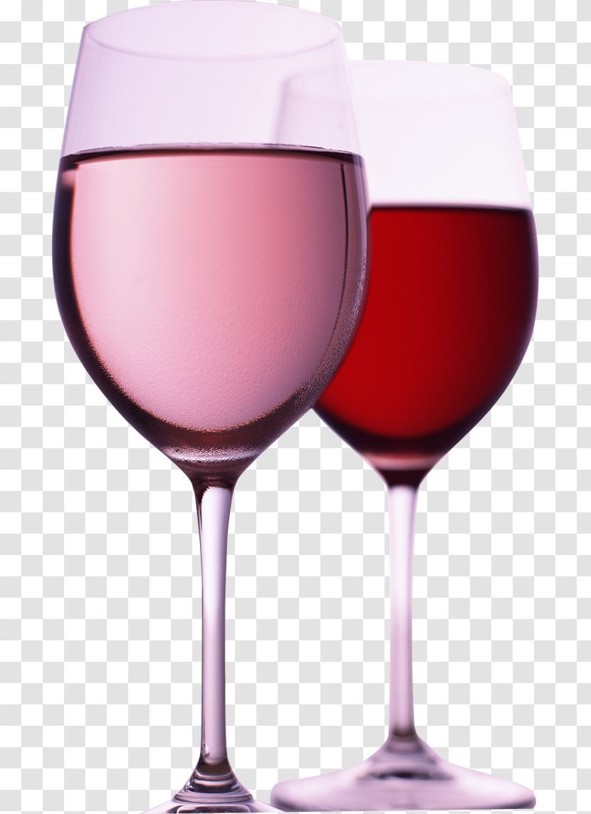 Red Wine White Prosecco Cabernet Franc - Zinfandel - Wineglass Transparent PNG
