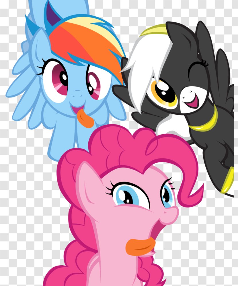 Horse Rainbow Dash - Heart - Photobooth Transparent PNG