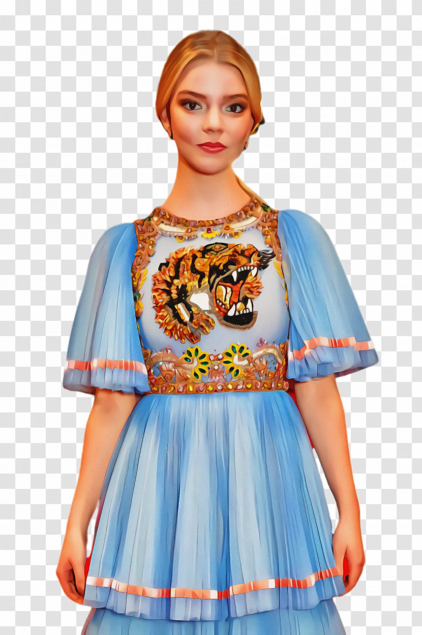 Witch Cartoon - Day Dress - Photo Shoot Silk Transparent PNG