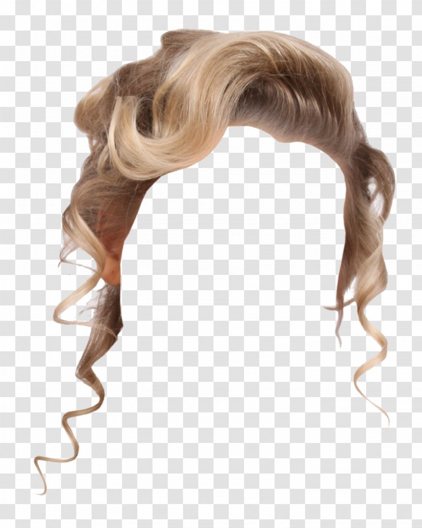 Wig Blond Capelli - Hair Tie - Coloring Transparent PNG