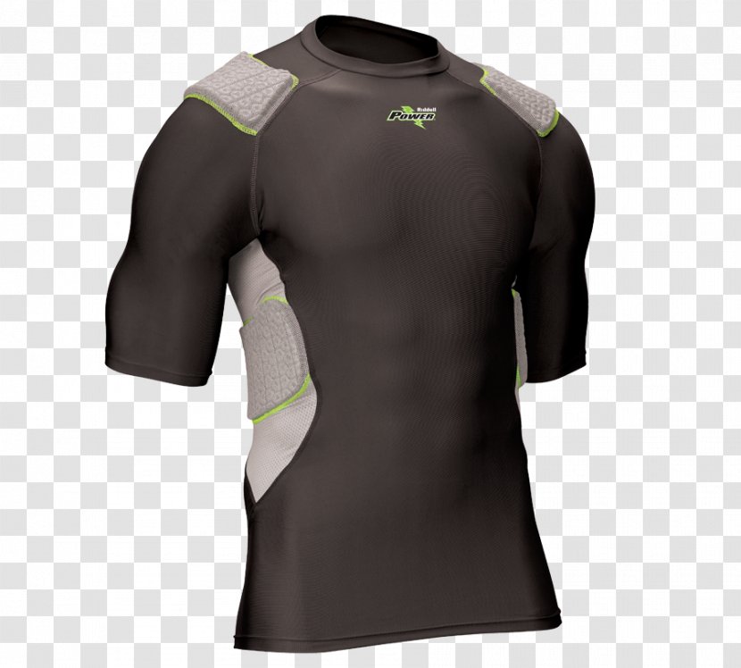 T-shirt Padding American Football Girdle - Compression Garment - Padded Transparent PNG