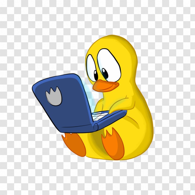 Duck Computer Drawing Clip Art - Vertebrate Transparent PNG