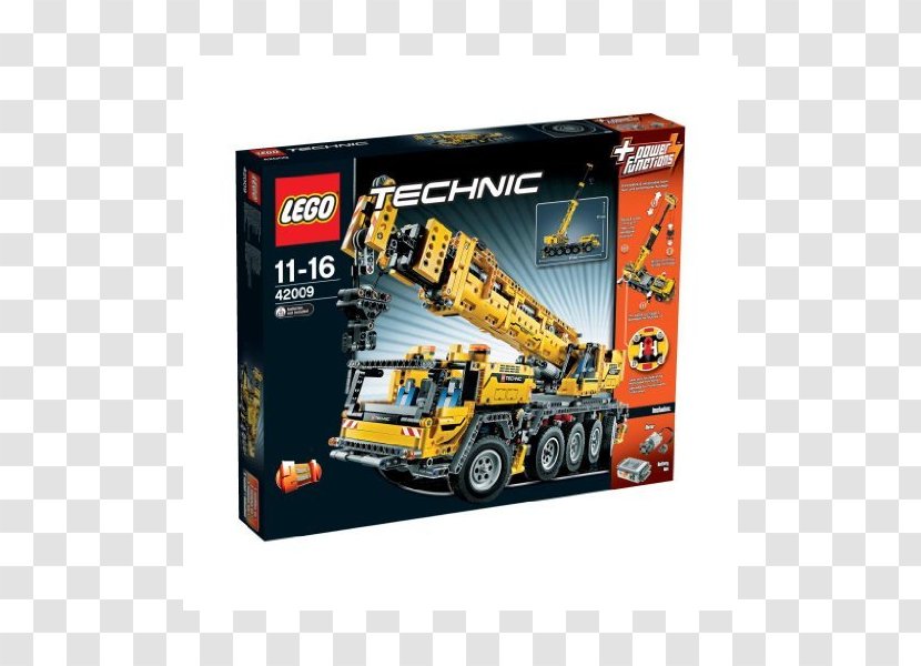 Lego Technic Mobile Crane City Transparent PNG