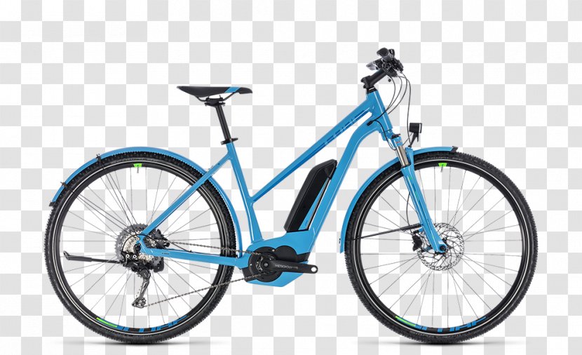 Electric Bicycle Mountain Bike Cyclo-cross Cube Bikes - Cranks Transparent PNG