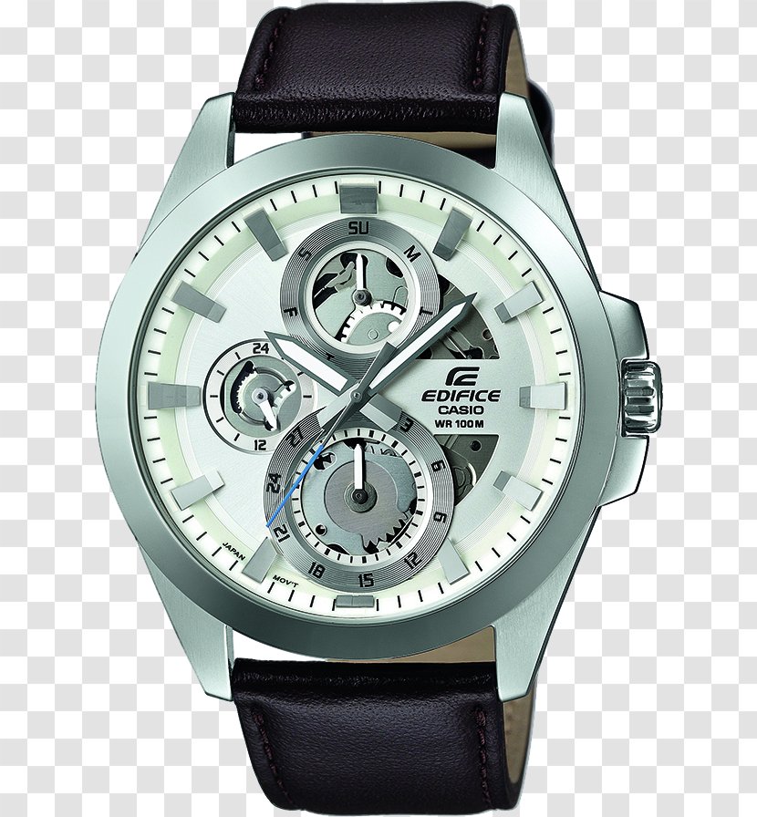 Casio Edifice Analog Watch Clock Transparent PNG