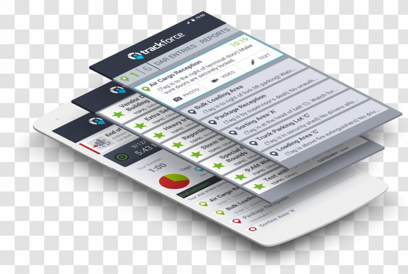 Security Guard Trackforce Inc Police Officer Computer Software Mobile App - Handheld Devices Transparent PNG