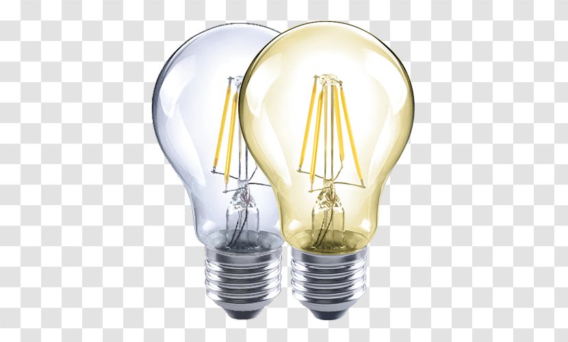 Edison Screw Incandescent Light Bulb LED Lamp Lighting Transparent PNG