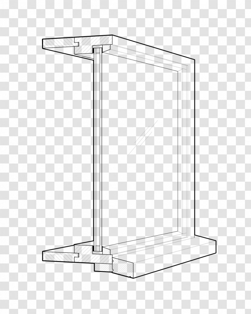 Line Glass Angle - Bathroom - Sash Transparent PNG