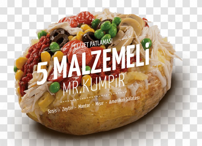 Baked Potato Fast Food Cuisine Of The United States Dish Vegetarian - Breakfast Transparent PNG