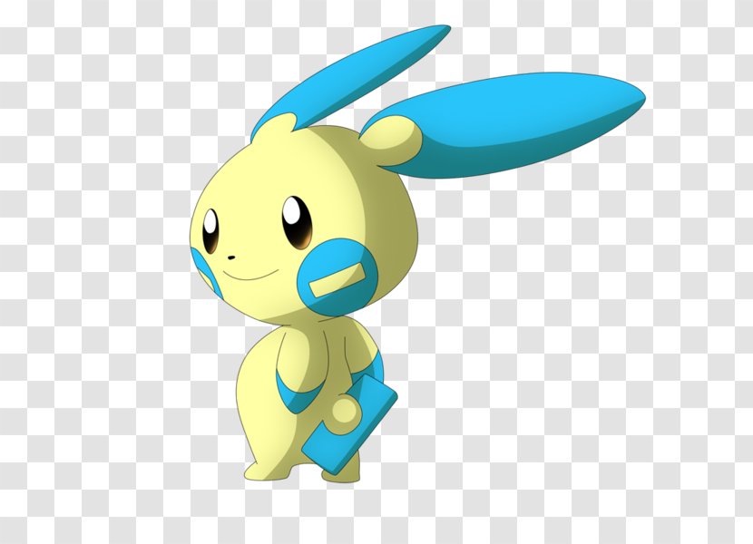 Pikachu Minun Pokémon Pocket Monsters Plusle - Heart Transparent PNG