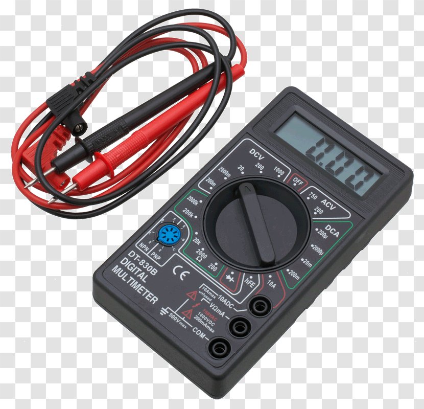 Multimeter Graphics Cards & Video Adapters Electronics Electronic Component Digital Signal - Data - Computer Transparent PNG