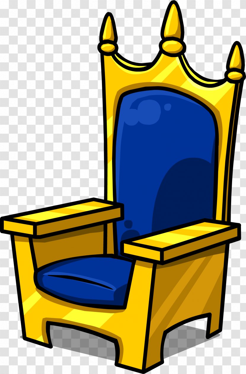 Clip Art Throne Image Free Content - Yellow Transparent PNG
