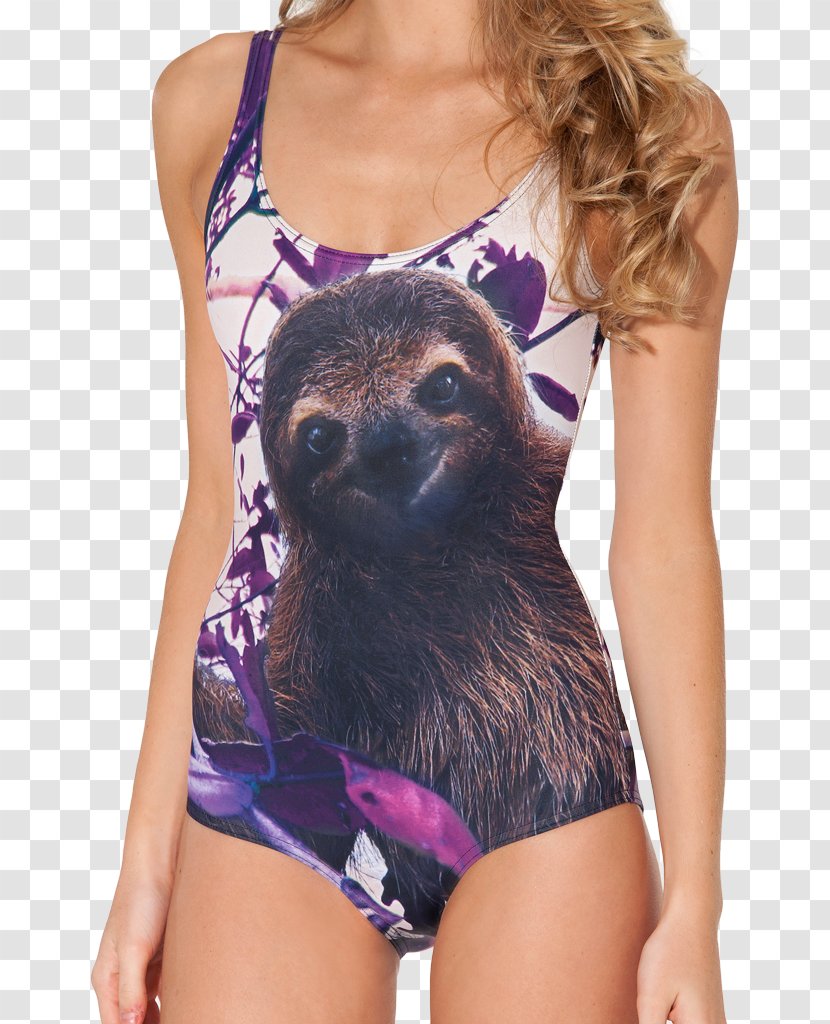 Baby Sloths Clothing Swimsuit Sloth Bear - Tree - Bathing Transparent PNG