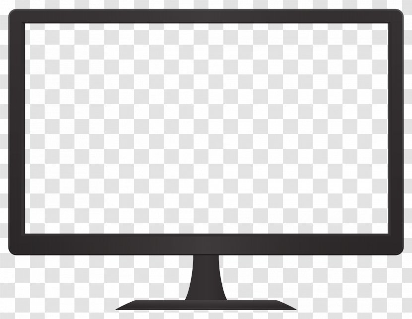 Black And White Pattern - Symmetry - Monitor Transparent PNG