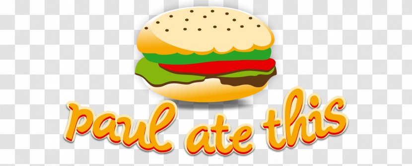 Cheeseburger Fast Food Junk Logo Diet - Brand Transparent PNG