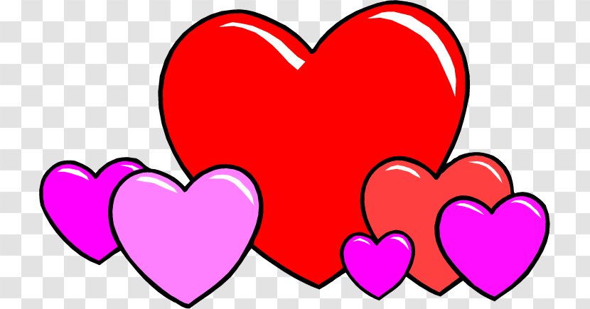Love Hearts Drawing - Cartoon - Animation Transparent PNG
