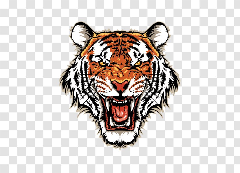 Tiger Black Panther Cougar Leopard - Snarl Transparent PNG