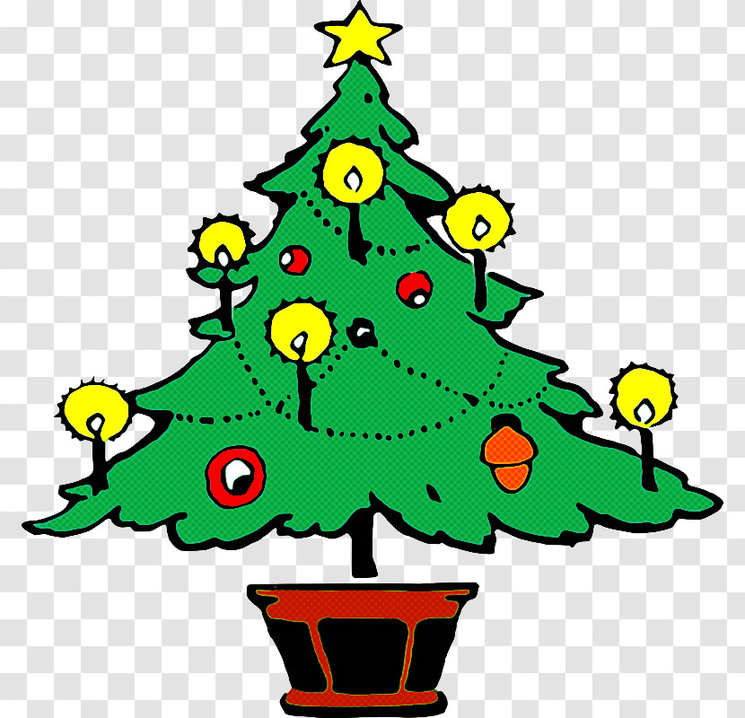 Christmas Tree Transparent PNG