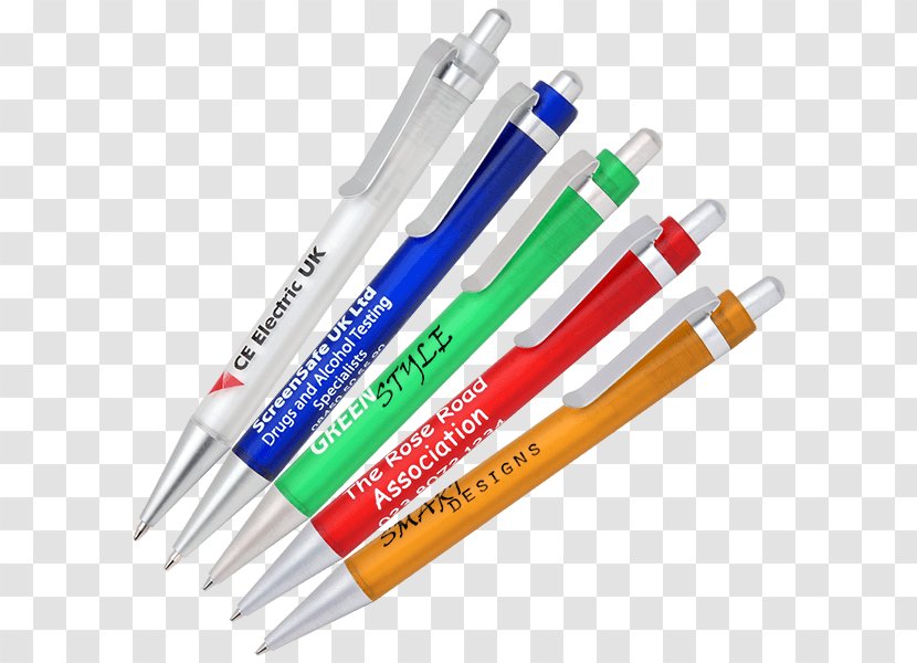 Ballpoint Pen Pens Product Promotional Merchandise - Printing - Imprinted Transparent PNG
