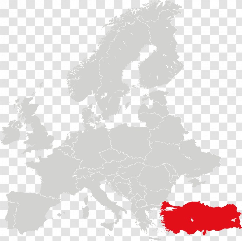 Europe World Map Physische Karte - Mapa Polityczna - Turkish Van Transparent PNG