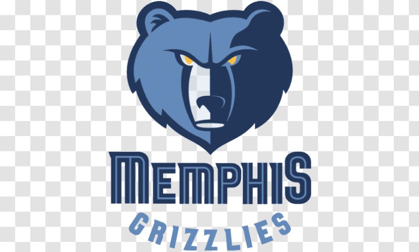 Memphis Grizzlies Logo NBA Bear - Nba Transparent PNG