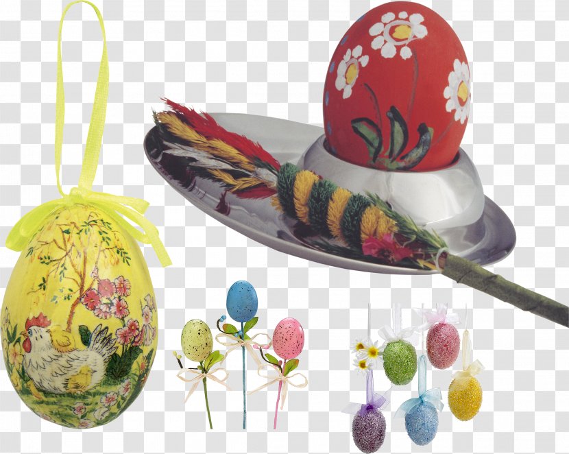 Easter Egg Basket Transparent PNG