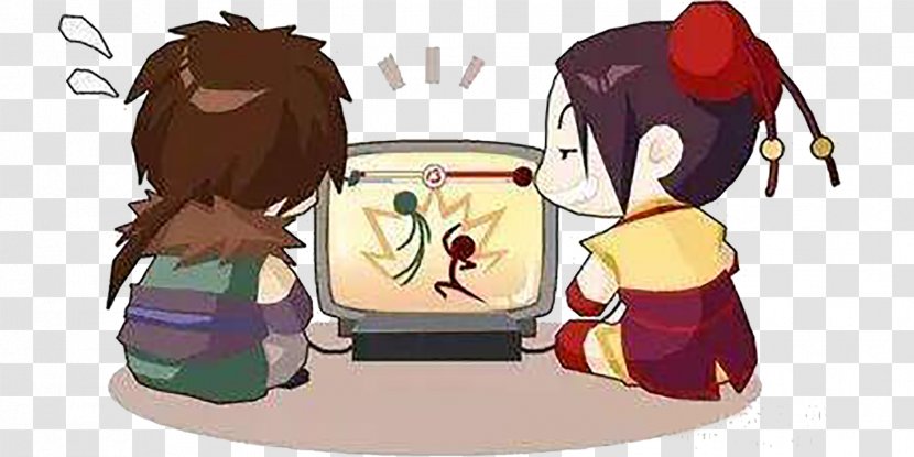 Television Show Child Infomercial Communicatiemiddel - Flower - Two Children Watching TV Transparent PNG