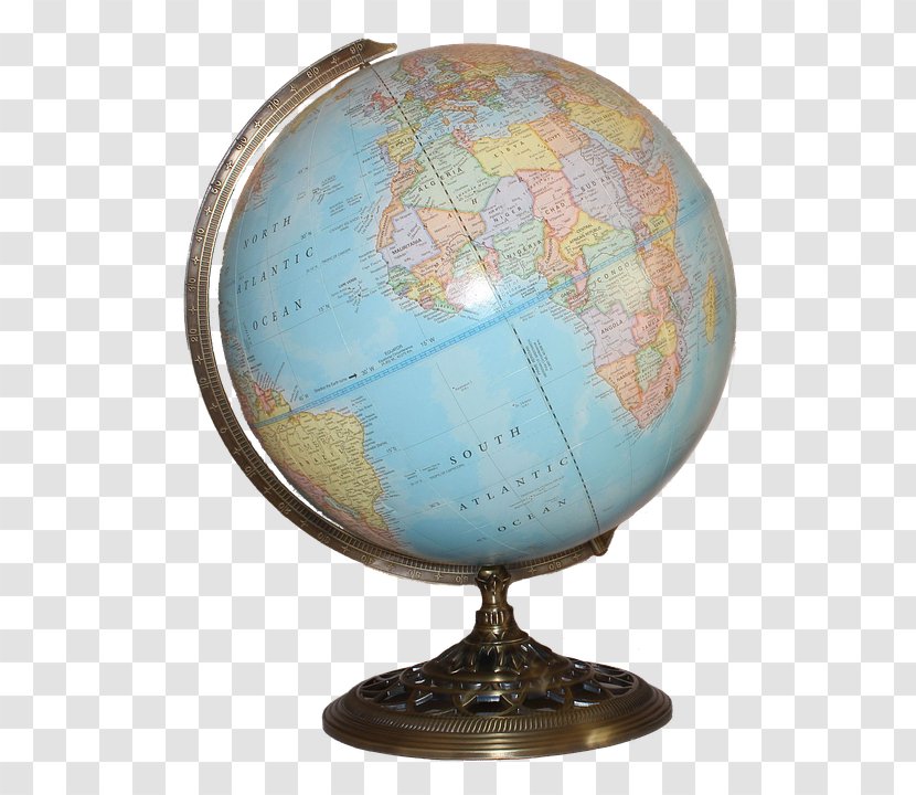 Globe Clip Art World Image - Map Transparent PNG