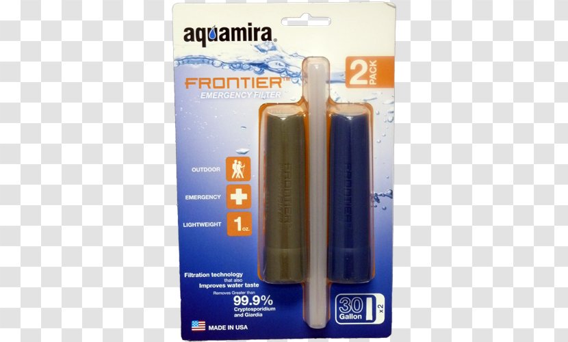 Water Filter LifeStraw Drinking Treatment - Lifestraw - Gun Transparent PNG