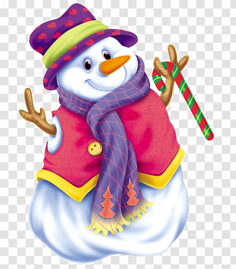 Snowman Drawing New Year Ded Moroz Christmas - Portrait Transparent PNG