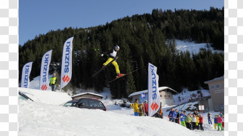 Ski Cross Slopestyle Piste Snow - Mountain Range Transparent PNG