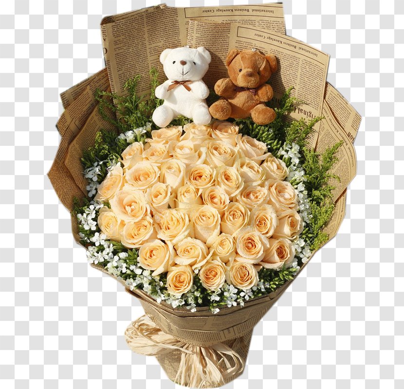 Beach Rose Garden Roses Gift Nosegay Flower - Blomsterbutikk - Winnie Transparent PNG