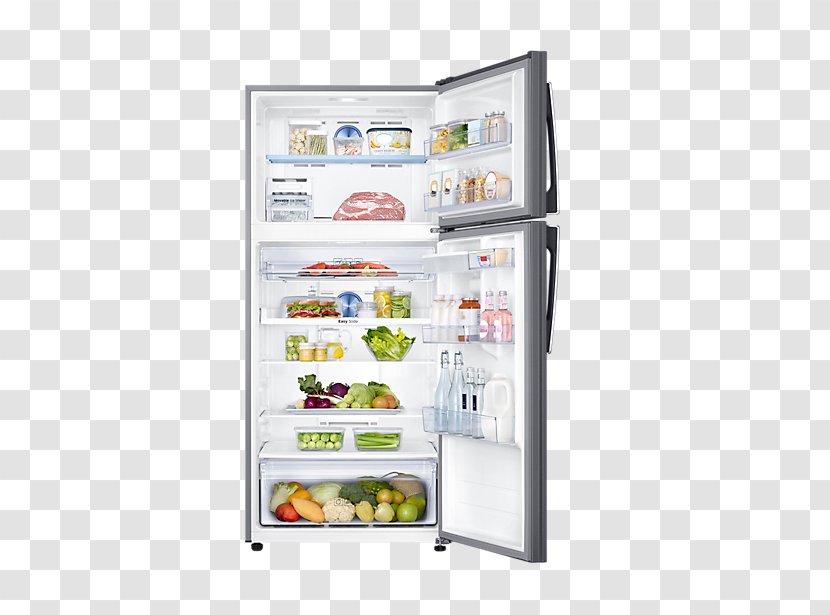 Refrigerator Samsung RT50K6531SL Auto-defrost Electronics - Major Appliance Transparent PNG